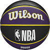Мяч баск. WILSON NBA Team Tribute La Lakers, WTB1300XBLAL, р.7, резина, бут. кам, фиолет-черн